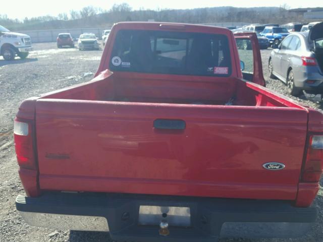 1FTZR45EX4PB51935 - 2004 FORD RANGER SUP RED photo 6