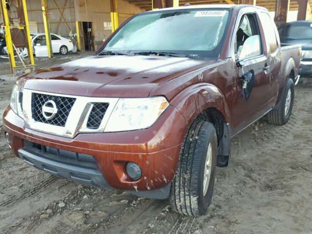 1N6DD0CWXHN702036 - 2017 NISSAN FRONTIER S BROWN photo 2