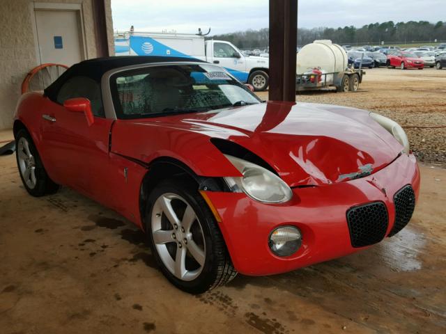 1G2MB35B08Y102830 - 2008 PONTIAC SOLSTICE ORANGE photo 1