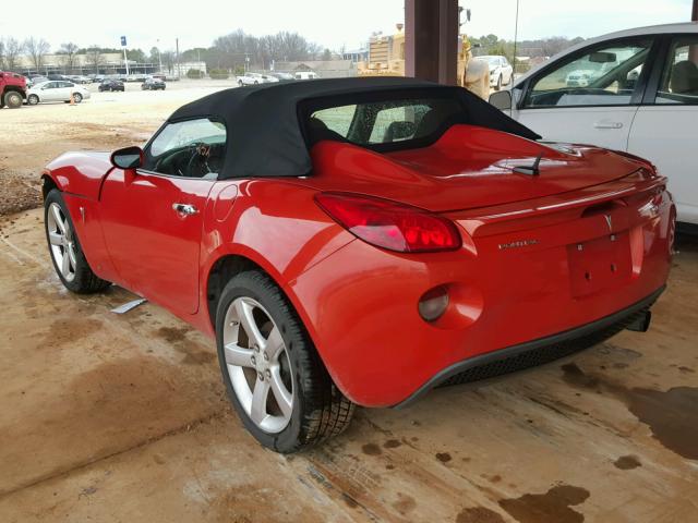 1G2MB35B08Y102830 - 2008 PONTIAC SOLSTICE ORANGE photo 3