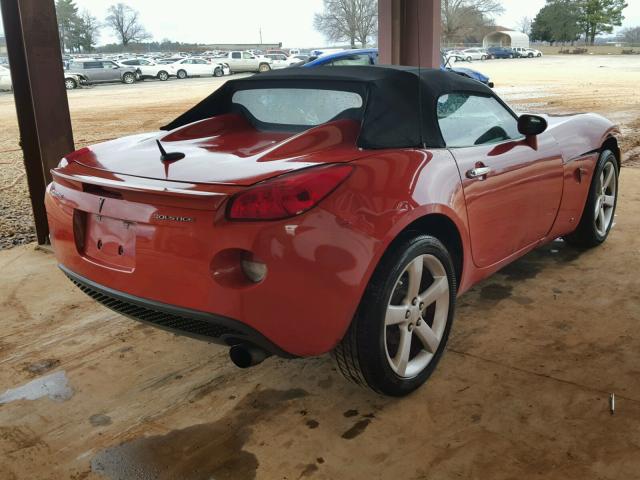 1G2MB35B08Y102830 - 2008 PONTIAC SOLSTICE ORANGE photo 4