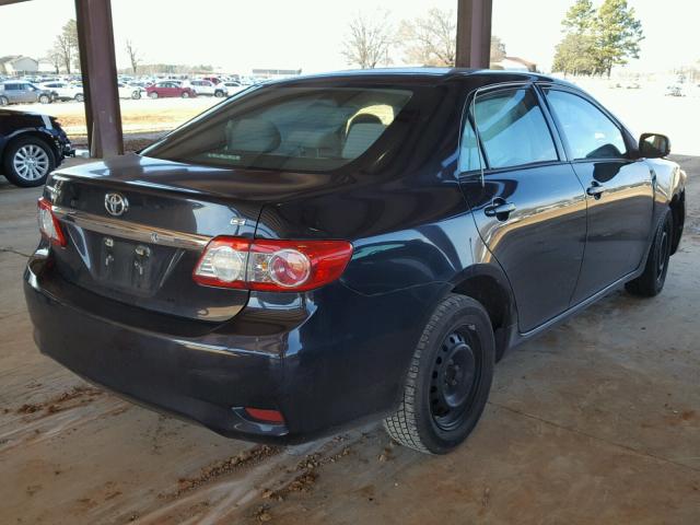 2T1BU4EE3BC595685 - 2011 TOYOTA COROLLA BA BLACK photo 4