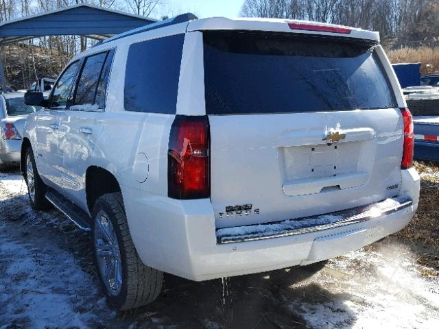 1GNSKCKC9JR179719 - 2018 CHEVROLET TAHOE K150 WHITE photo 3