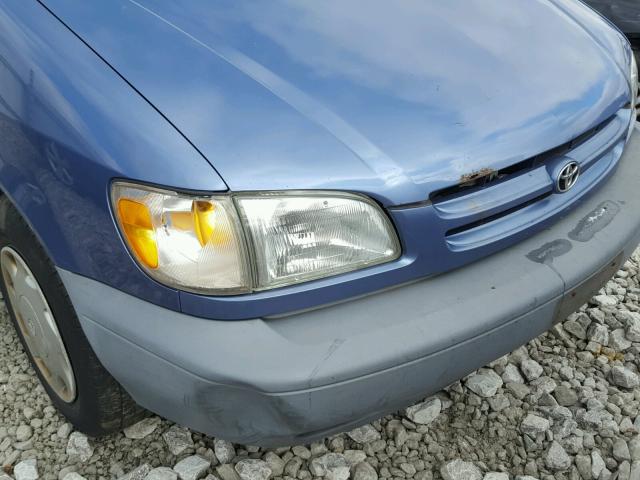 4T3ZF13C1XU121207 - 1999 TOYOTA SIENNA LE BLUE photo 9