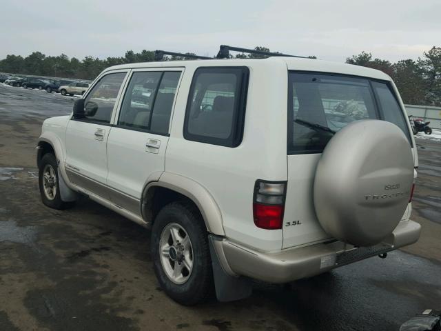 JACDJ58XXY7J10309 - 2000 ISUZU TROOPER S WHITE photo 3