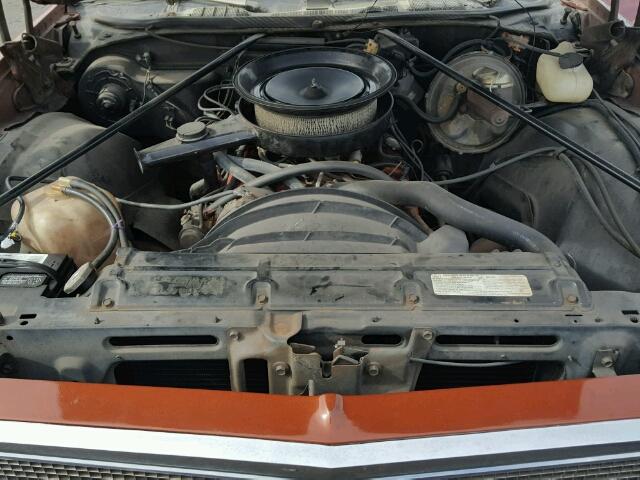 1C29H41470912 - 1974 CHEVROLET CHEVELLE BROWN photo 7