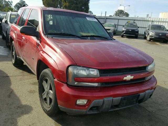 1GNDT13S932399471 - 2003 CHEVROLET TRAILBLAZE MAROON photo 1