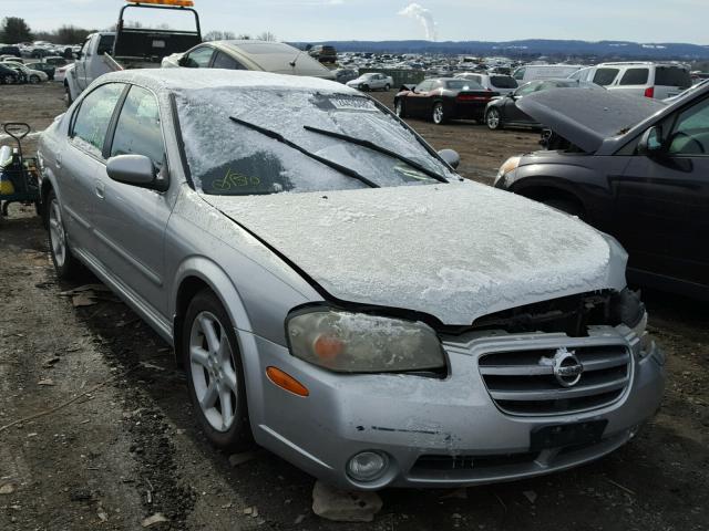 JN1DA31DX3T522609 - 2003 NISSAN MAXIMA GLE SILVER photo 1