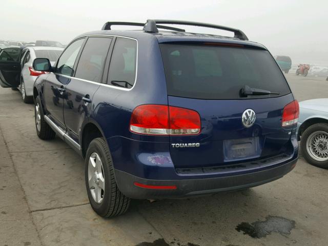 WVGBC67L54D030978 - 2004 VOLKSWAGEN TOUAREG 3. BLUE photo 3