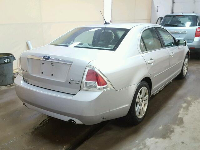 3FAHP02167R162512 - 2007 FORD FUSION SEL SILVER photo 4