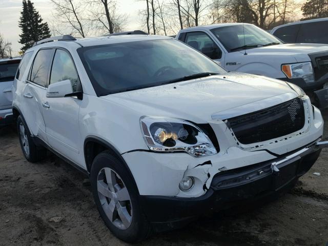 1GKKVRED1CJ122704 - 2012 GMC ACADIA SLT თეთრი ფოტო 1