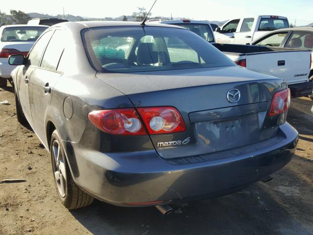 1YVFP80C945N39802 - 2004 MAZDA 6 I BLACK photo 3