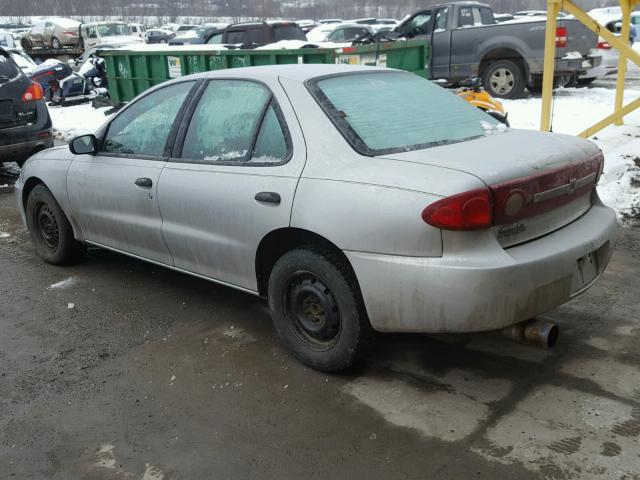 1G1JC52F357134907 - 2005 CHEVROLET CAVALIER SILVER photo 3