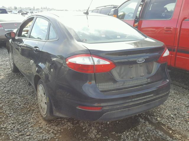 3FADP4AJ2FM121314 - 2015 FORD FIESTA S BLACK photo 3