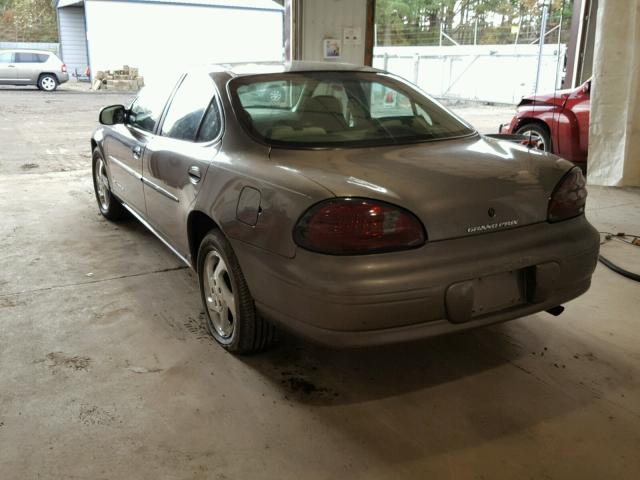 1G2WJ52M7XF348734 - 1999 PONTIAC GRAND PRIX BROWN photo 3