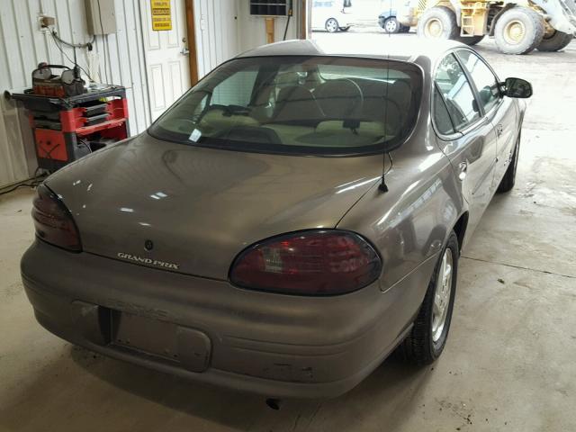 1G2WJ52M7XF348734 - 1999 PONTIAC GRAND PRIX BROWN photo 4