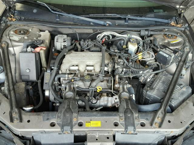 1G2WJ52M7XF348734 - 1999 PONTIAC GRAND PRIX BROWN photo 7