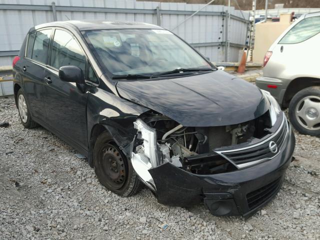 3N1BC1CP2BL489296 - 2011 NISSAN VERSA S BLACK photo 1