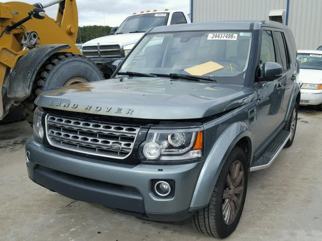 SALAB2V61FA750218 - 2015 LAND ROVER LR4 BASE GRAY photo 2