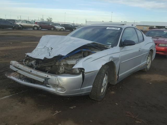 2G1WX12K739267780 - 2003 CHEVROLET MONTE CARL SILVER photo 2