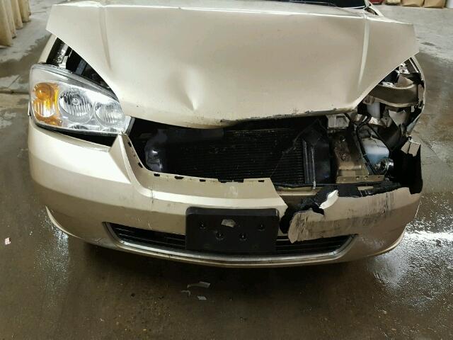 1G1ZS57F57F267059 - 2007 CHEVROLET MALIBU LS 金色 照片 9