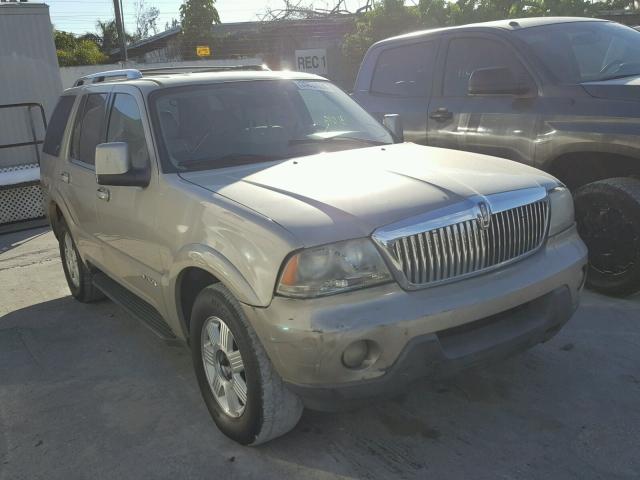 5LMEU68H15ZJ09909 - 2005 LINCOLN AVIATOR BEIGE photo 1