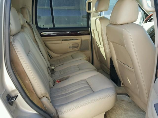 5LMEU68H15ZJ09909 - 2005 LINCOLN AVIATOR BEIGE photo 6