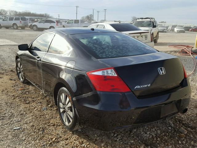 1HGCS12828A015039 - 2008 HONDA ACCORD EXL BLACK photo 3