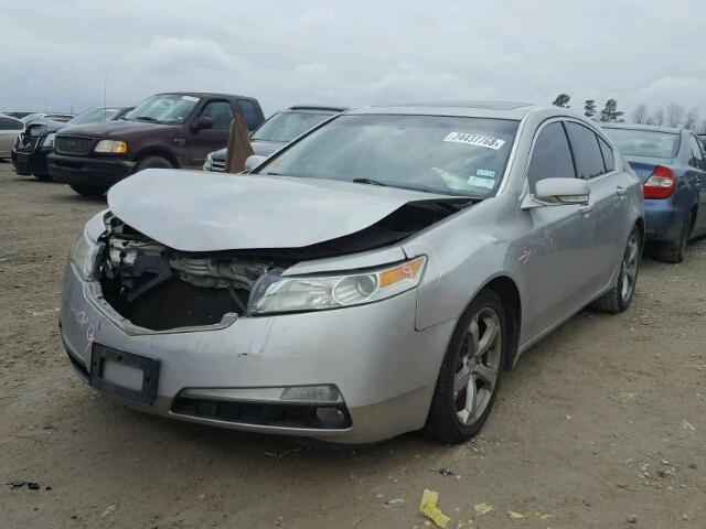 19UUA8F56AA010416 - 2010 ACURA TL SILVER photo 2