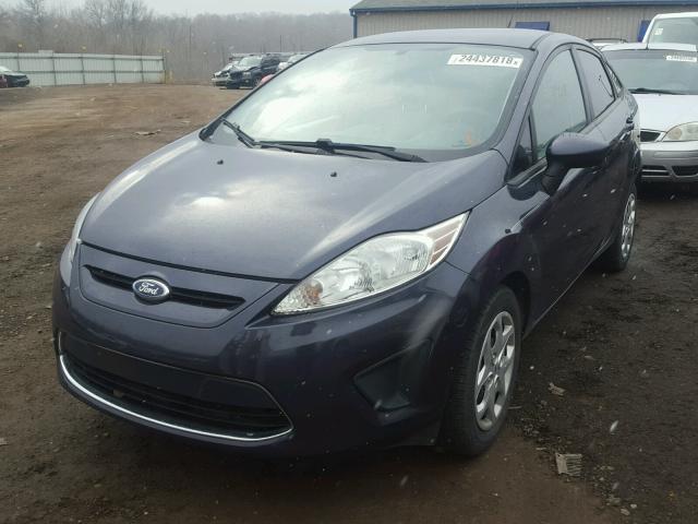 3FADP4AJ2CM145740 - 2012 FORD FIESTA S GRAY photo 2