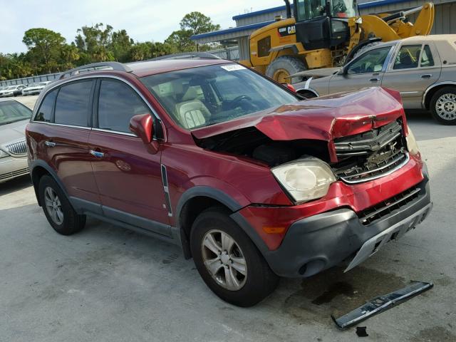 3GSCL33PX8S724950 - 2008 SATURN VUE XE BURGUNDY photo 1