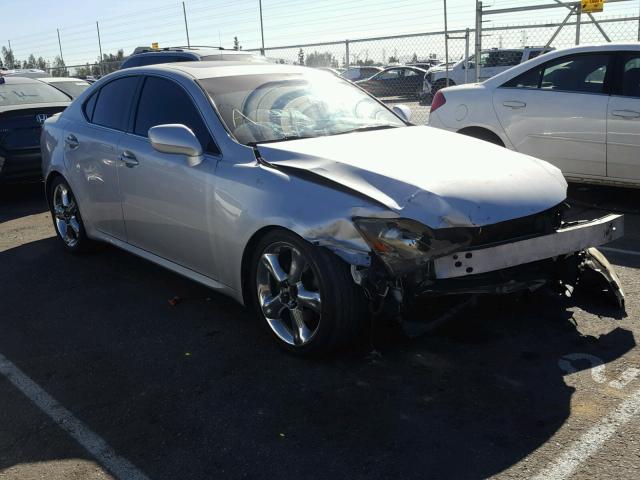 JTHBK262865011359 - 2006 LEXUS IS 250 SILVER photo 1