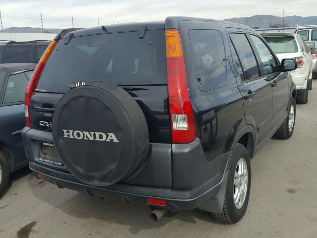 JHLRD788X3C037612 - 2003 HONDA CR-V EX BLACK photo 4
