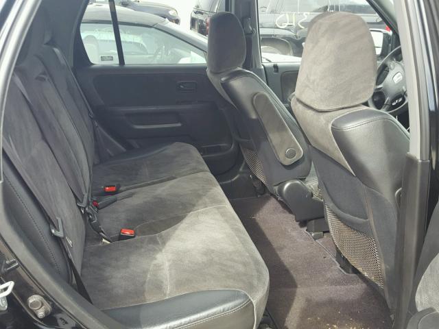JHLRD788X3C037612 - 2003 HONDA CR-V EX BLACK photo 6