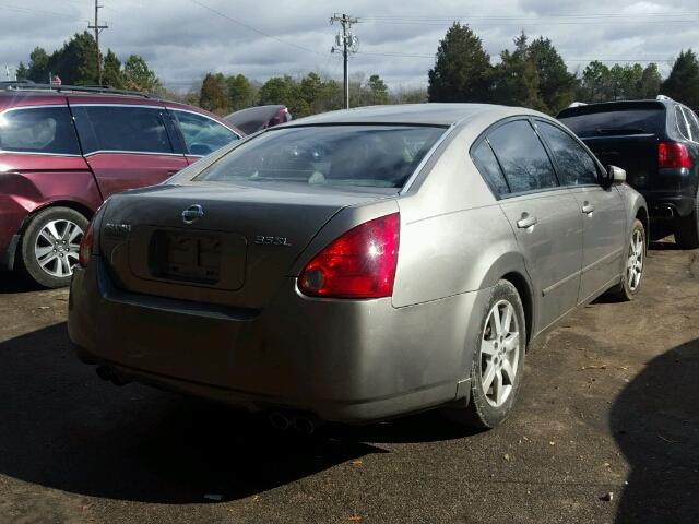 1N4BA41E44C869220 - 2004 NISSAN MAXIMA SE GRAY photo 4