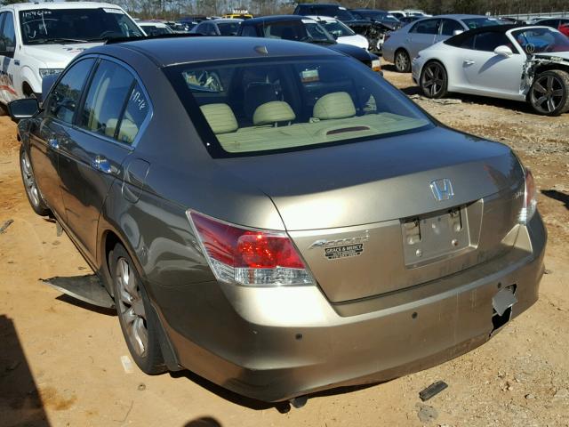 1HGCP36858A035101 - 2008 HONDA ACCORD EXL GOLD photo 3