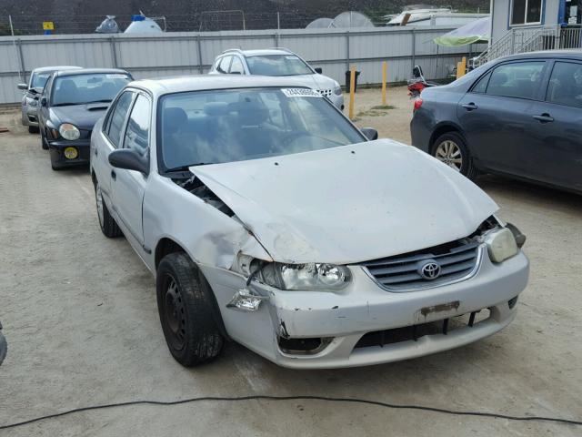 1NXBR12E11Z529153 - 2001 TOYOTA COROLLA CE SILVER photo 1