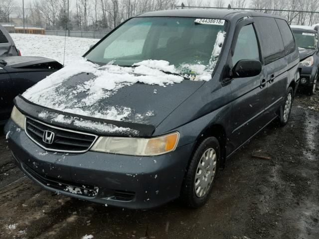 5FNRL18513B108444 - 2003 HONDA ODYSSEY LX GRAY photo 2