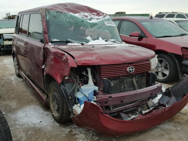 JTLKT324264108384 - 2006 TOYOTA SCION XB MAROON photo 1