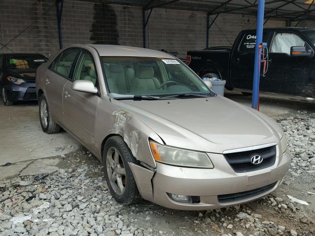 5NPEU46F07H251028 - 2007 HYUNDAI SONATA SE GOLD photo 1