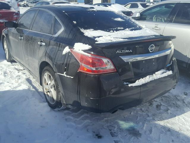 1N4AL3AP3DN428698 - 2013 NISSAN ALTIMA 2.5 BLACK photo 3