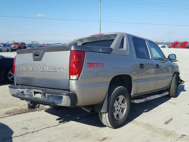 3GNEC13T13G245681 - 2003 CHEVROLET AVALANCHE BEIGE photo 4