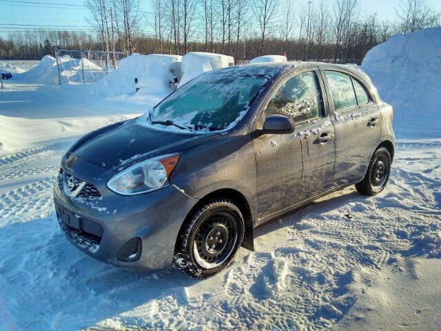 3N1CK3CP6GL241689 - 2016 NISSAN MICRA GRAY photo 2