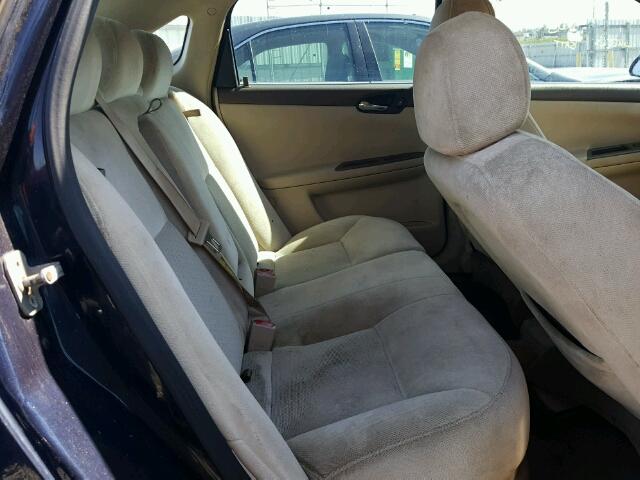 2G1WC583089165909 - 2008 CHEVROLET IMPALA 蓝色 照片 6