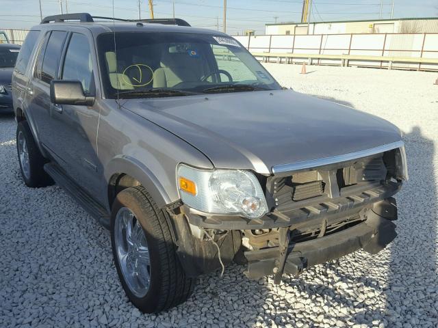 1FMEU63E98UA58306 - 2008 FORD EXPLORER X SILVER photo 1