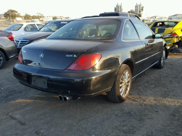 19UYA2255WL012934 - 1998 ACURA 3.0CL BLACK photo 4