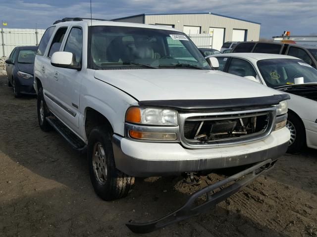 1GKEK13T2YJ160970 - 2000 GMC YUKON WHITE photo 1