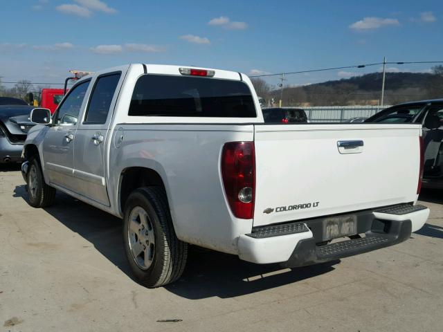 1GCCS13E198118013 - 2009 CHEVROLET COLORADO WHITE photo 3