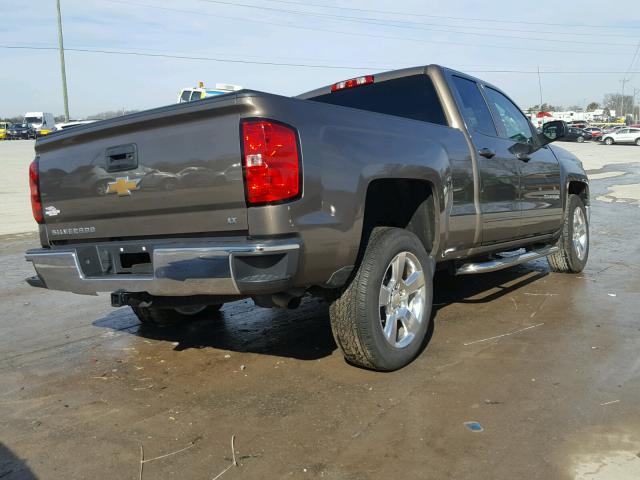 1GCRCREH2FZ306137 - 2015 CHEVROLET SILVERADO BROWN photo 4