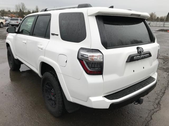 JTEBU5JR5G5338333 - 2016 TOYOTA 4RUNNER SR WHITE photo 3